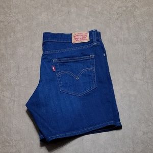 Levi's Jean shorts.